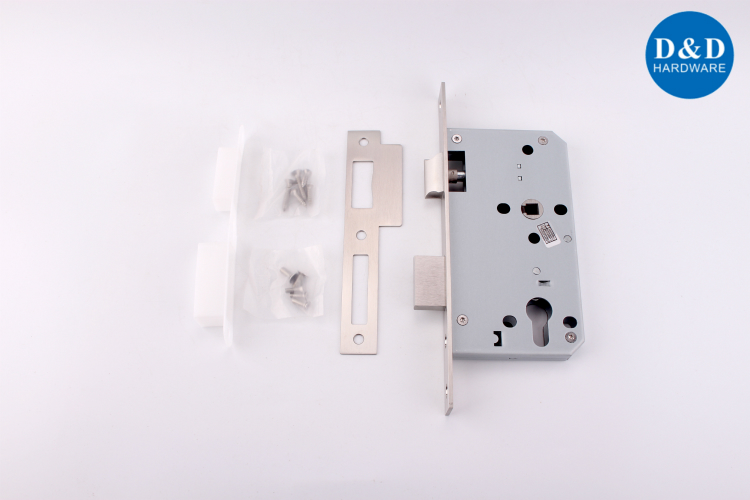 European Mortise Fire Rated Door Lock 6072-D&D hardware Европейский гибельный огонь.