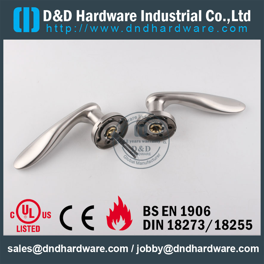 D&D Hardware-Stainless steel solid Door handle DDSH025 D & D Оборудование -Дверная ручка из нержавеющей стали DDSH025