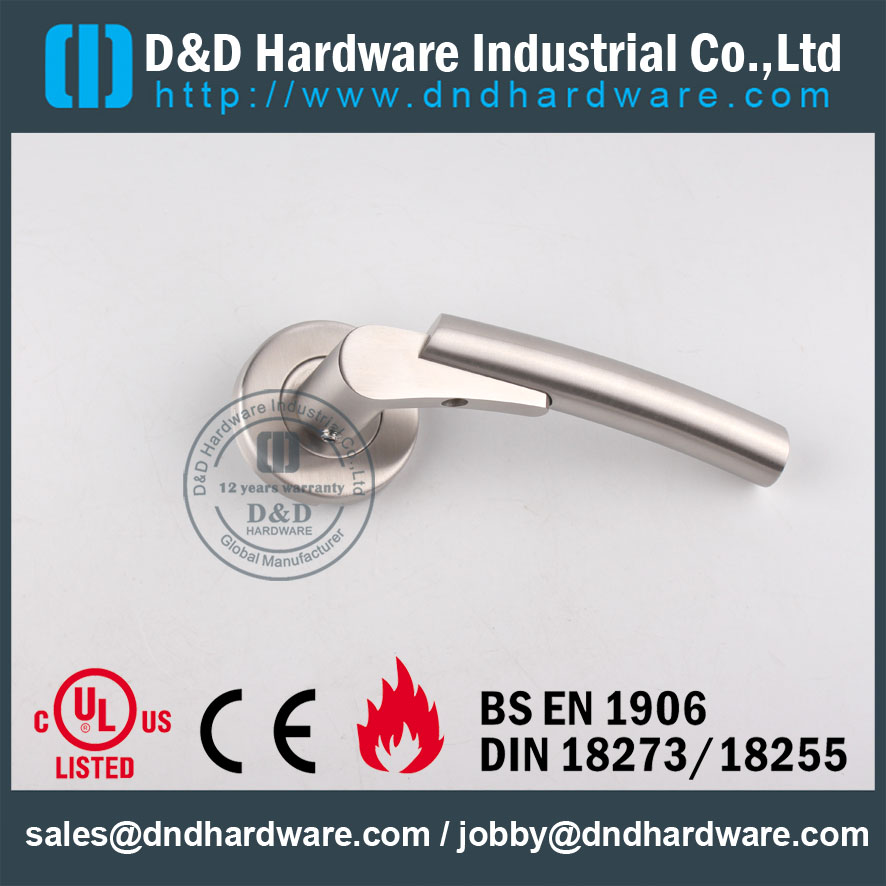 D&D Hardware-Architectural Hardware solid Door handle DDSH017 D & D Hardware-Architectural Hardware Твердые Дверная ручка DDSH017