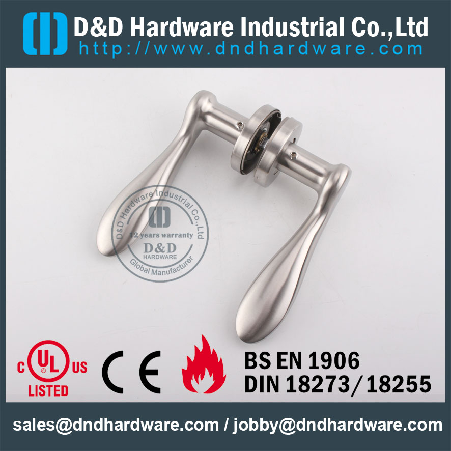 D&D Hardware-UL Standard Cast Solid lever handle DDSH025 D & D Hardware-UL Стандартная литая сплошная рукоятка рычага DDSH025