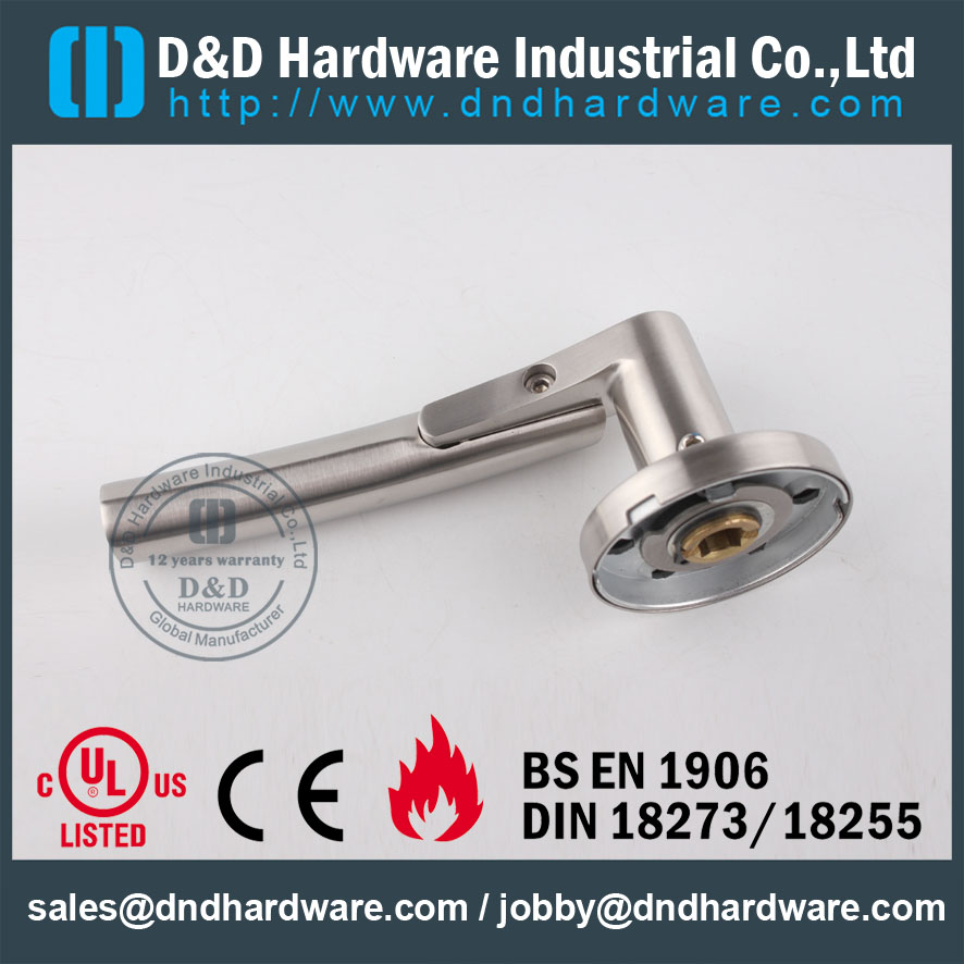 D&D Hardware-EN1906 Stainless Steel solid Door handle DDSH017 D & D Hardware-EN1906 Твердая дверная ручка из нержавеющей стали DDSH017