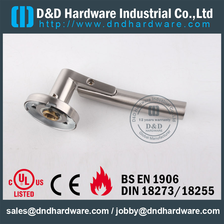 D&D Hardware-Door Hardware SS304 solid lever handle DDSH017 D & D Фурнитура-Фурнитура для дверей SS304 ручка с твердой рукояткой DDSH017