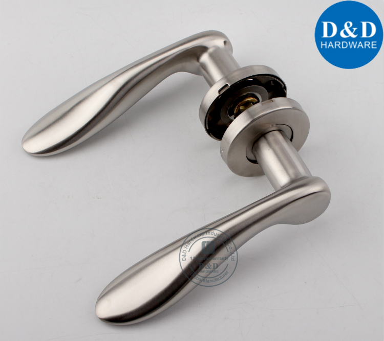 Popular Antique Brass Internal Solid Lever Handle -D&D Hardware Популярная античная латунная внутренняя твердая рукоятка -D & D Hardware