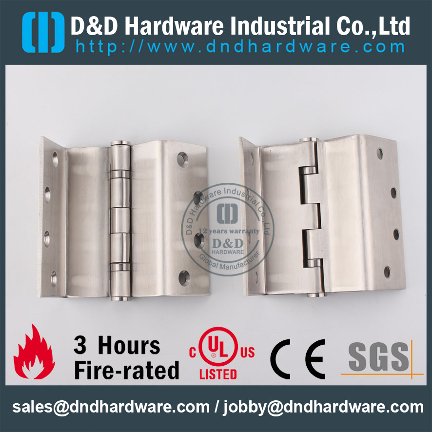 D&D Hardware-Stainless steel Door Ironmongery Crank Hinge DDSS012 D & D Аппаратно-нержавеющая сталь Двери железно-мероприятий Дверинмонгерные шарниры DDSS012