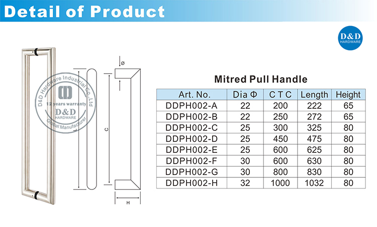 Front Door Pull Handle Ручка входной двери
