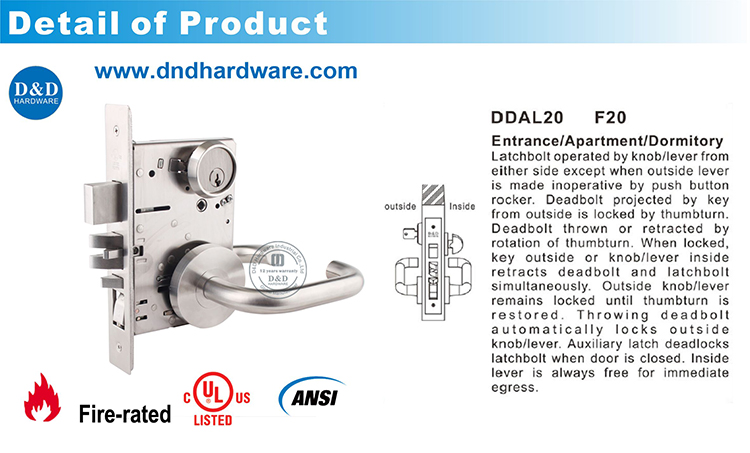 ANSI Door Lock ANSI DOOR LOCK