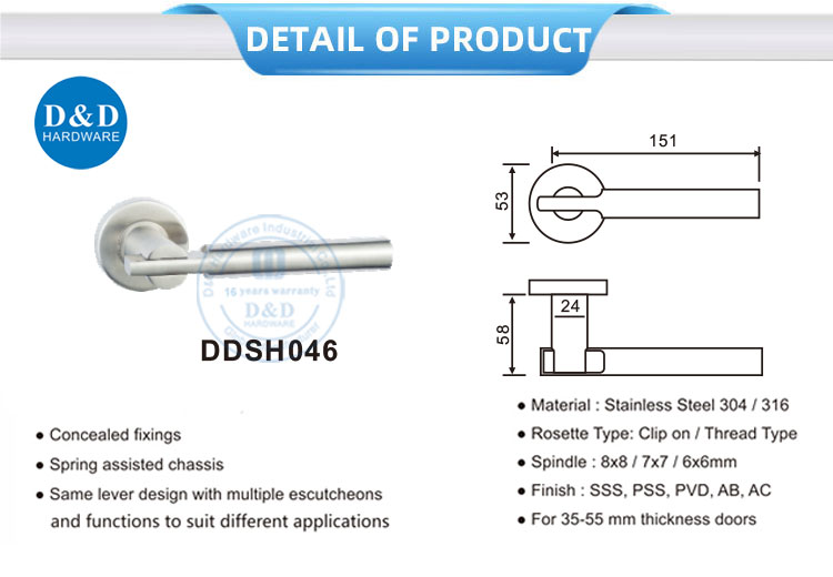 Commercial Exterior Door Handle Коммерческая внешняя ручка двери