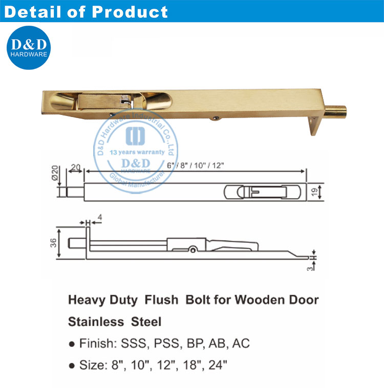 commercial door flush bolts Коммерческая дверная дверная болты