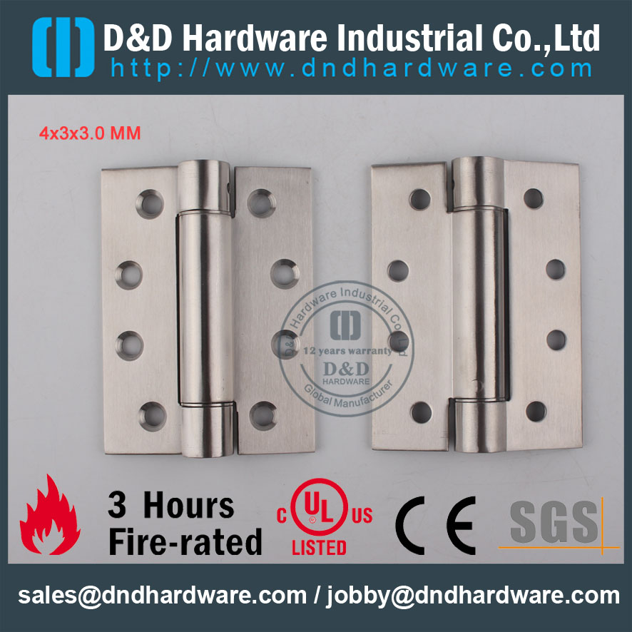 D & D Ironmare-Door Ironmongery 4x3x3 Одноразовое Действие Пружина Пружина DDSS033