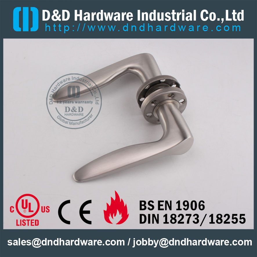 Сертификат D & D Hardware-CE SS304 Твердая дверная ручка DDSH008