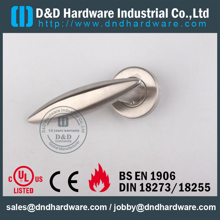 D & D Hardware-SS304 Европа Рынок Твердая ручка рычага DDSH021