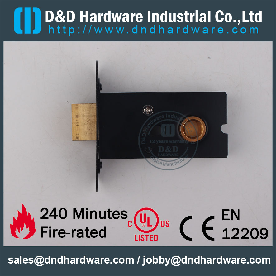 D & D Mardware-Europe Market Brace WC Deadbolt DDML032