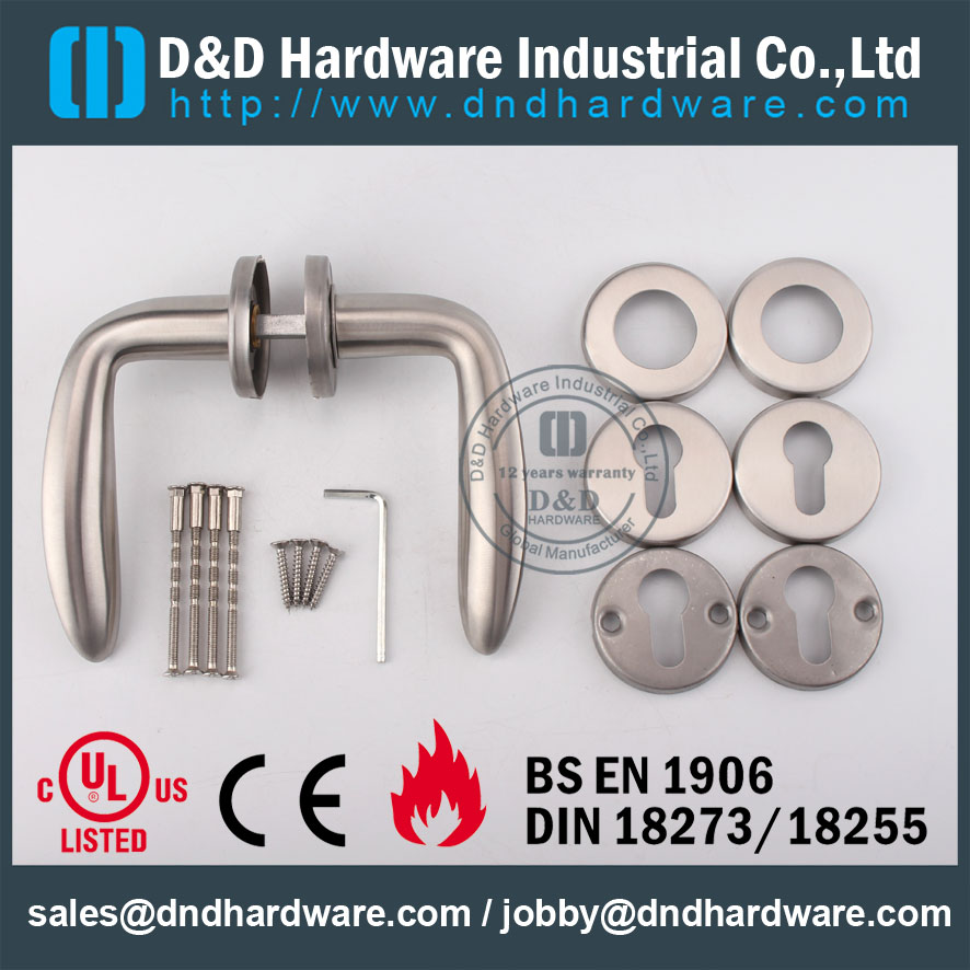 D & D Hardware-UL STandard Solid Дверная ручка для ручки двери DDSH019