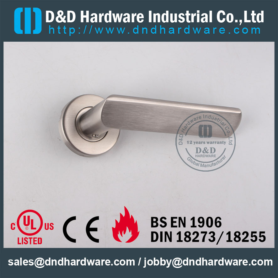 D & D Hardware-Door Ironmongery сплошная ручка рычага DDSH011