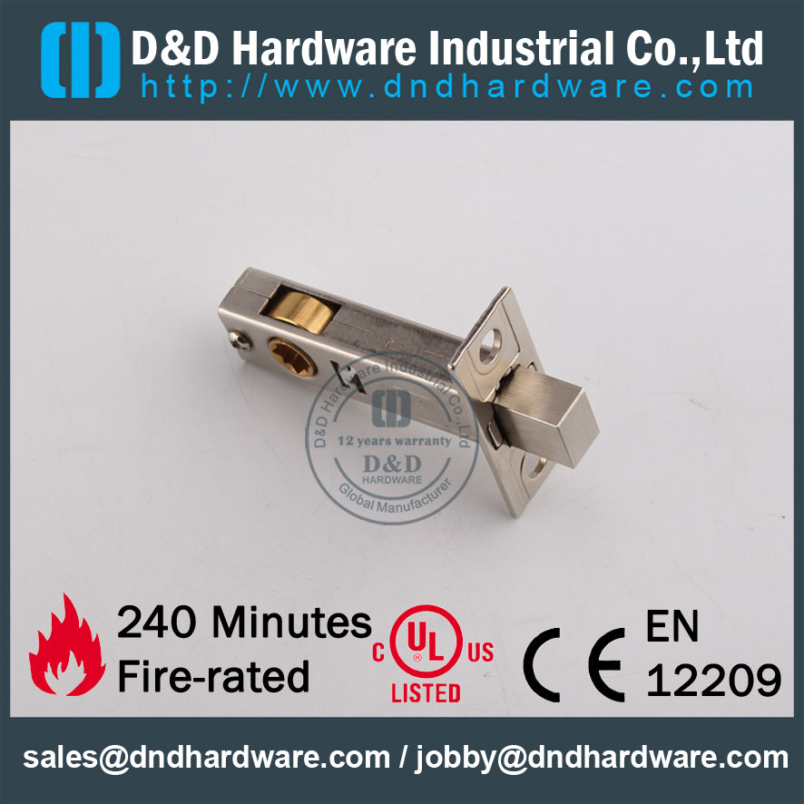 D & D аппаратно-современный интерьер SQAure Head WC-Deadbolt DDML033