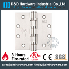 UL SS 304 Петля с четырьмя шарикоподшипниками для металлической двери-DDSS004-FR-4.5x4x3.4мм