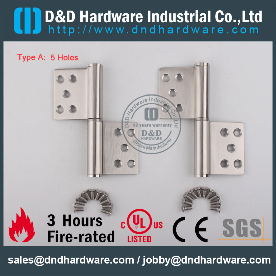 D & D Hardware-Europe Market Wars SS304 Флаг шарнир DDSS030_A