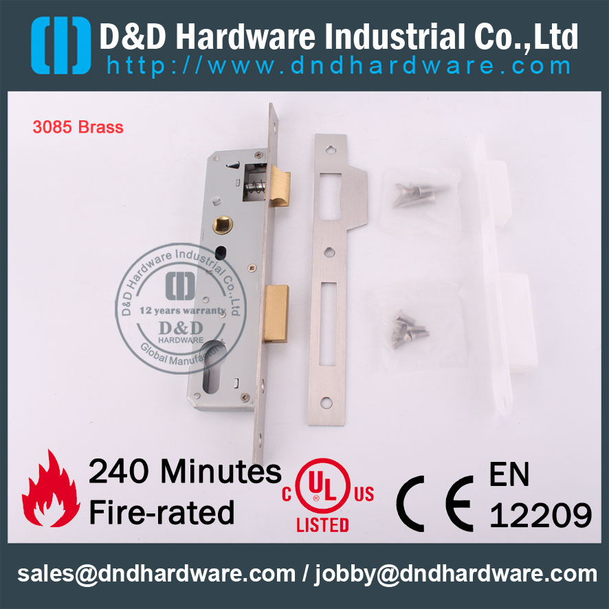D & D Оборудование-оптом 3085 Декоративный дизайн Mortise Lock DDML021