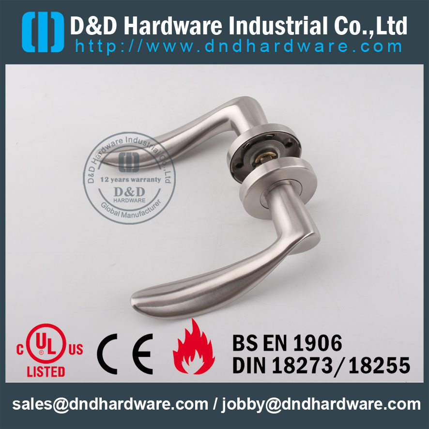 D & D Hardware-Stanless Steel SS304 Ручка дверного рычага DDSH006