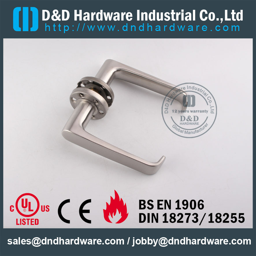 D & D Hardware-Grade 304 Door Твердая рукоятка рычага DDSH036