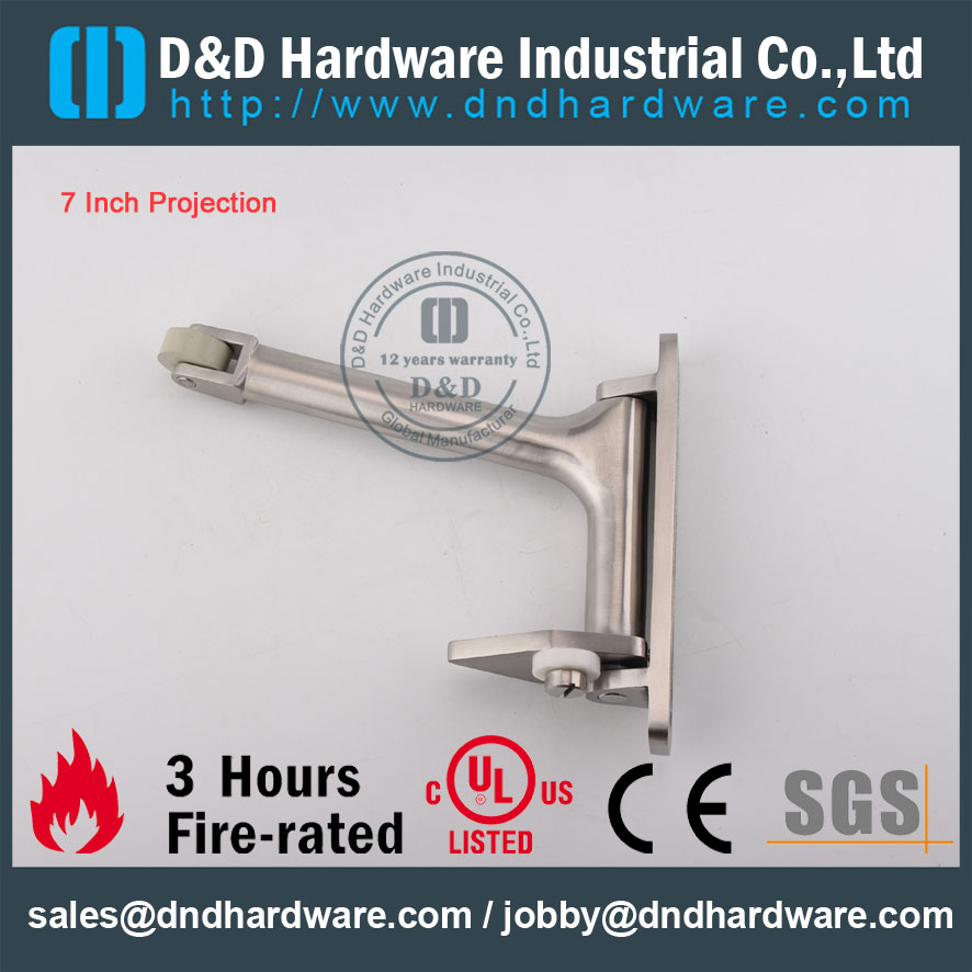 D & D Hardware-Euro Внутренний дверной координатор из нержавеющей стали DDDR001
