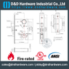 SS304 Прочный врезной дверной замок ANSI-DDAL14 F14