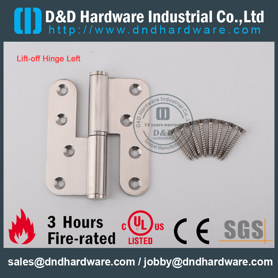 D & D Hardware-Door Ironmongery SSS Heat-Off Hinger DDSS021
