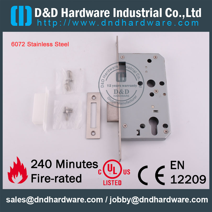 D & D Hardware-Europe декоративный дизайн SS304 Deadbolt Lock DDML013