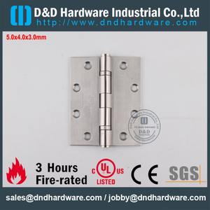 SS316, огнестойкость, UL, 2BB, Hinge-DDSS005-FR-5x4x3,0 мм