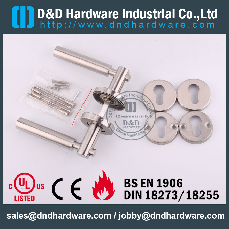 D & D Hardware-UL standard SSS Door Твердая рукоятка рычага DDSH034