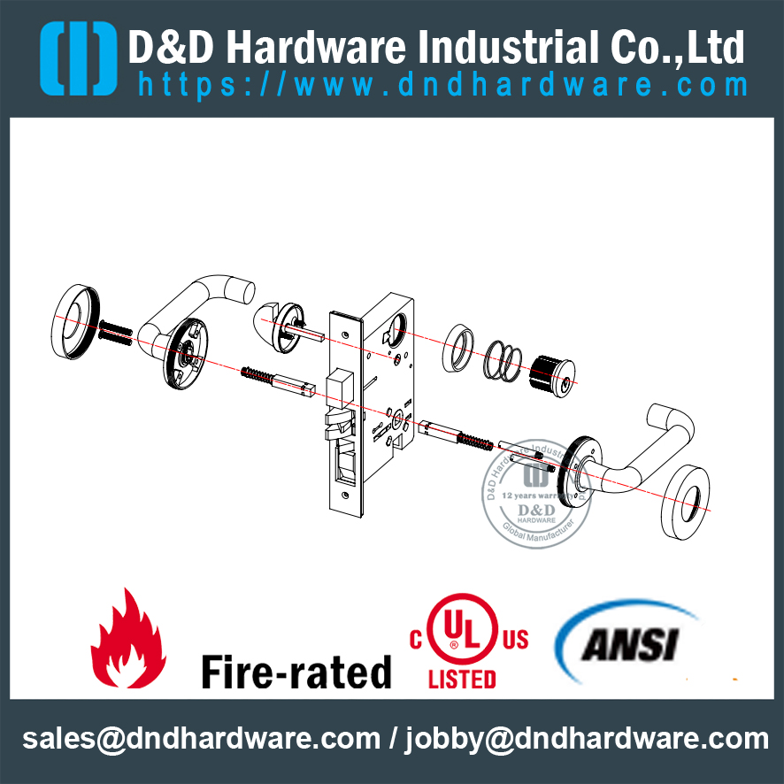 Замки секретности американского стандарта SS-DDAL02 / 19-F19