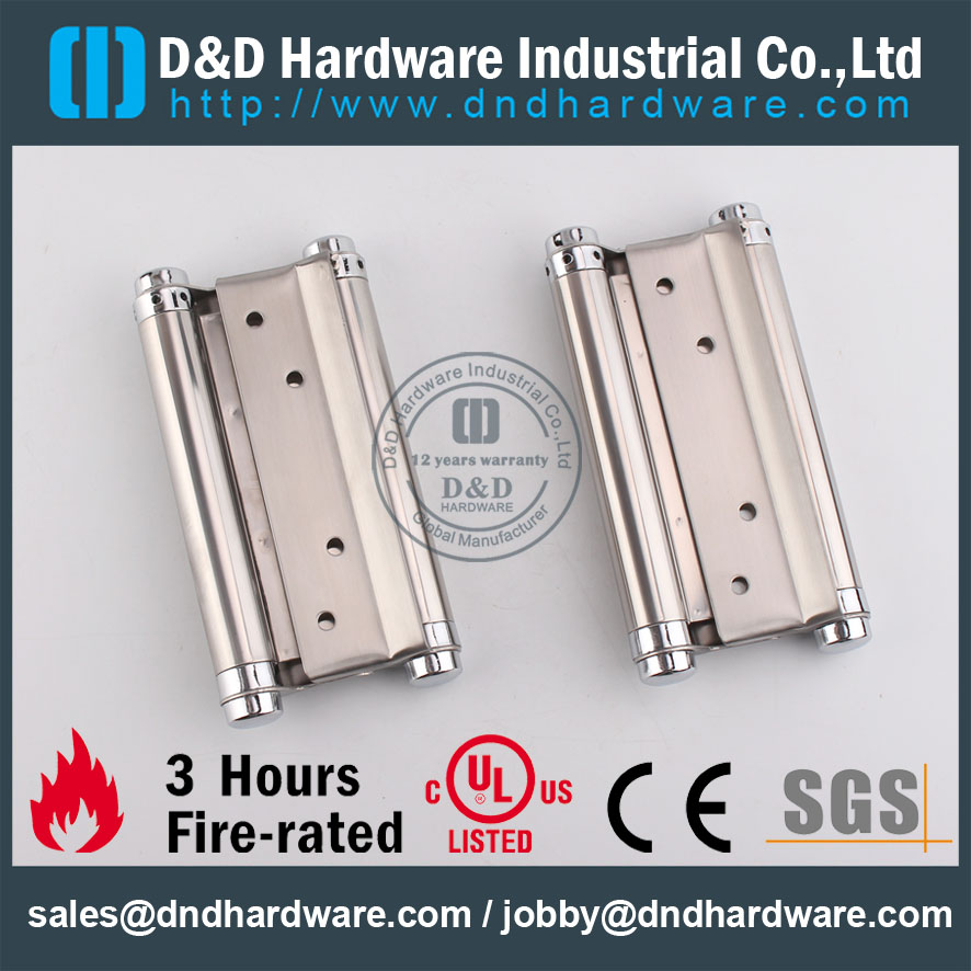 D & D Hardware-SS304 Строительный аппаратный Пружинный шарнир DDSS038