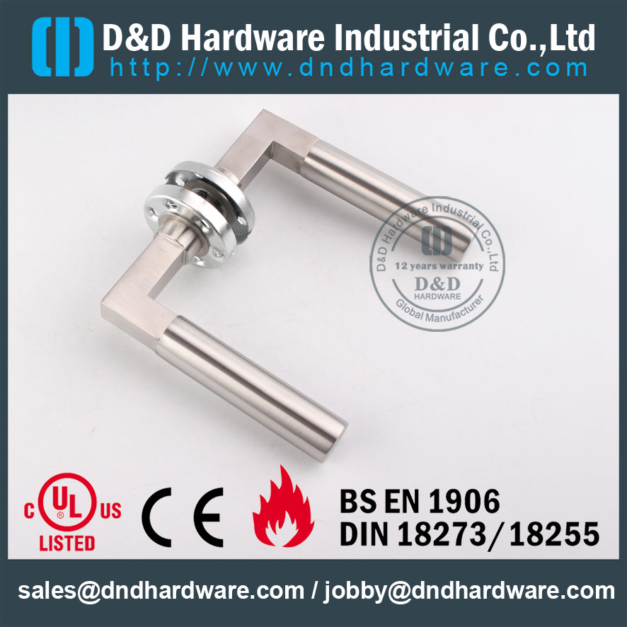 D & D Hardware-CE Certificate SS304 Ручка рычага двери DDTH023