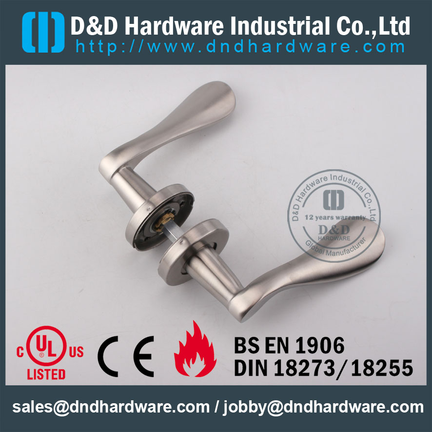 D & D Hardware-Stinaless Steel SS304 Ручка дверного рычага DDSH012