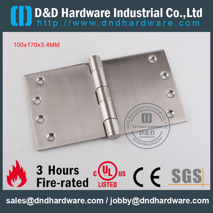 D & D аппаратно-нержавеющая сталь 100x170x3.4mm Проекционная петля DDSS049