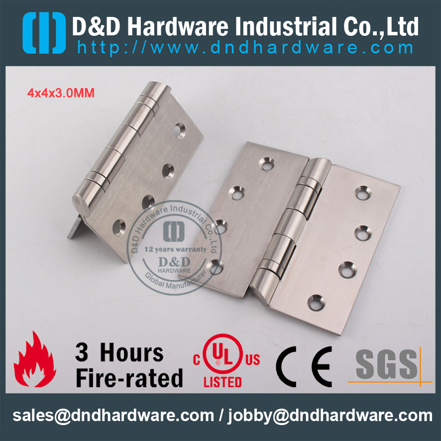 D & D Hardware-Euroom Интерьер Огонь Номинальная Больница Hinger DDSS044-B