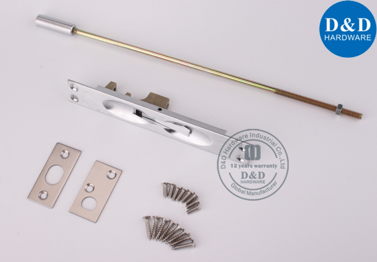 Brass Security Flush Bolt-D & D Оборудование