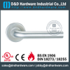 Antiroust Professional Lever Solid Door Hande с круглой розой для туалетной двери- ddsh096 