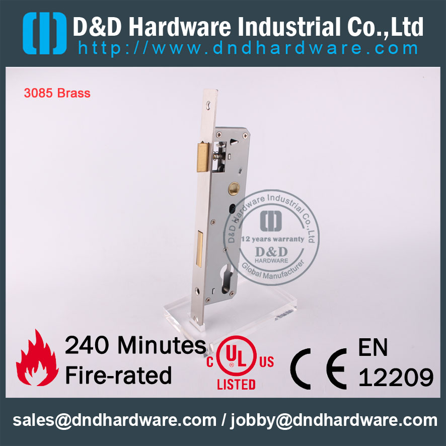 D & D аппаратно-архитектурное оборудование 3085 Mortise Lock DDML021