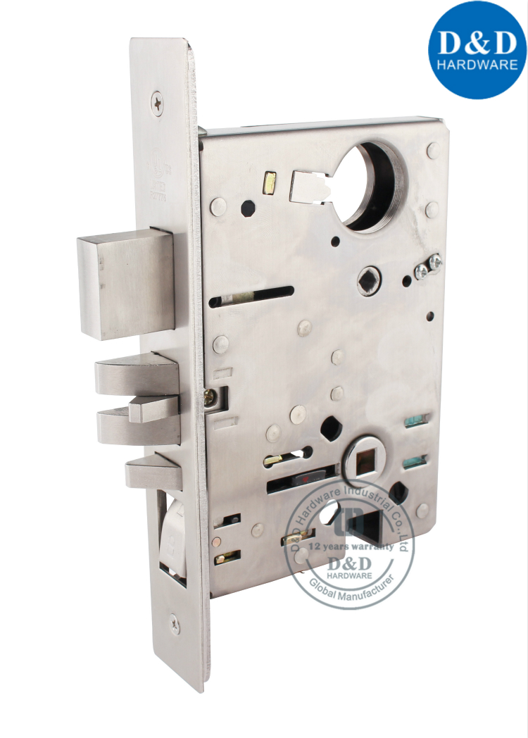 Mortice Lock 1 класс ANSI с оборудованием UL Liped-D & D