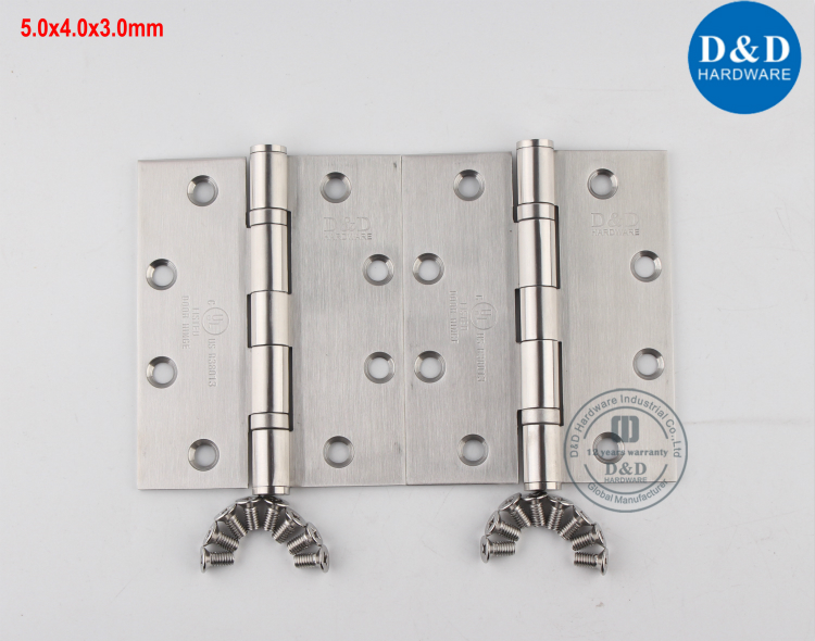 Grade316 UL R38013 Прочный пожар Номинал 2 шарикоподшипника Hinger-D & D аппаратное обеспечение