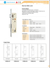 Латунная кнопка поворота Stile Lock-DDML025