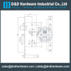 SS304 Врезной замок со следящим элементом для наружной двери - DDML5085-3R