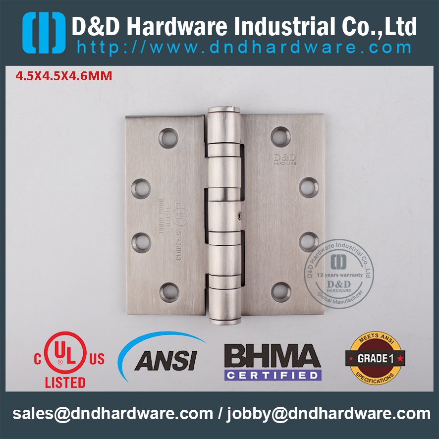 SUS201 - Modern-UL-Огонь-Огногающий шарнир-ДД-