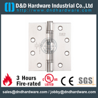 SS304 Прочный шарнир 4BB с классом пожарной безопасности UL-DDSS008-FR-5x4,5x4,6 мм