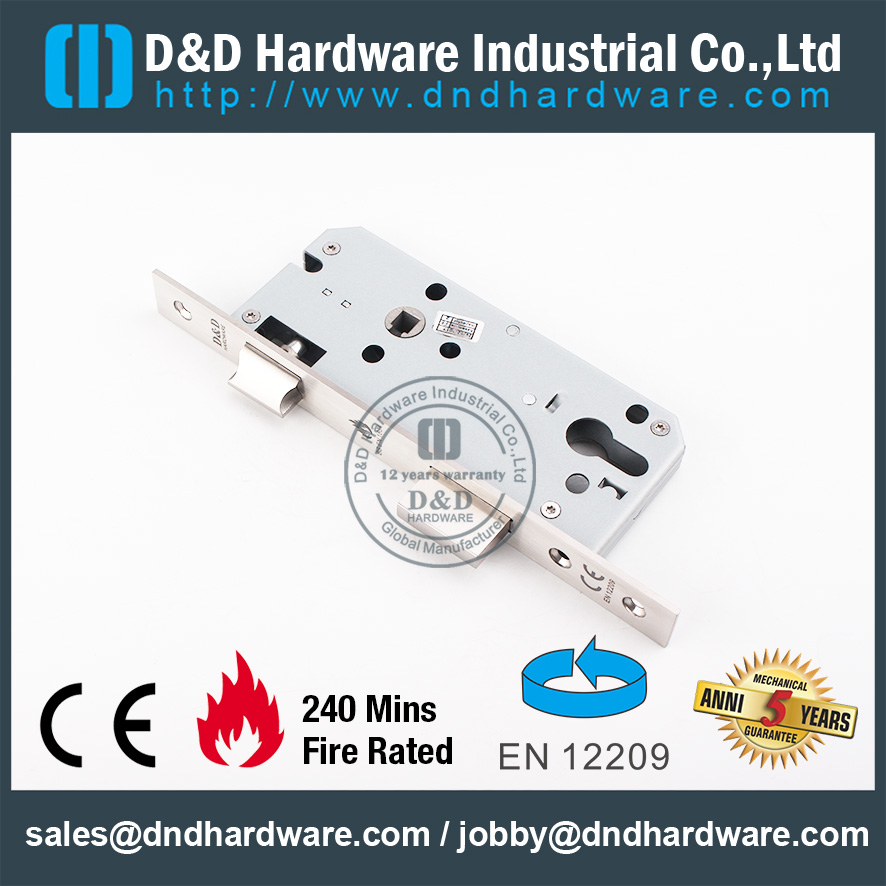 SS Защелка Dead Bolt Mortise Lock-DDML4585