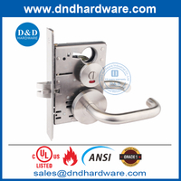 Безопасность SS304 ANSI Grade 1 Mortce Lock для входной двери-DDAL22 F22