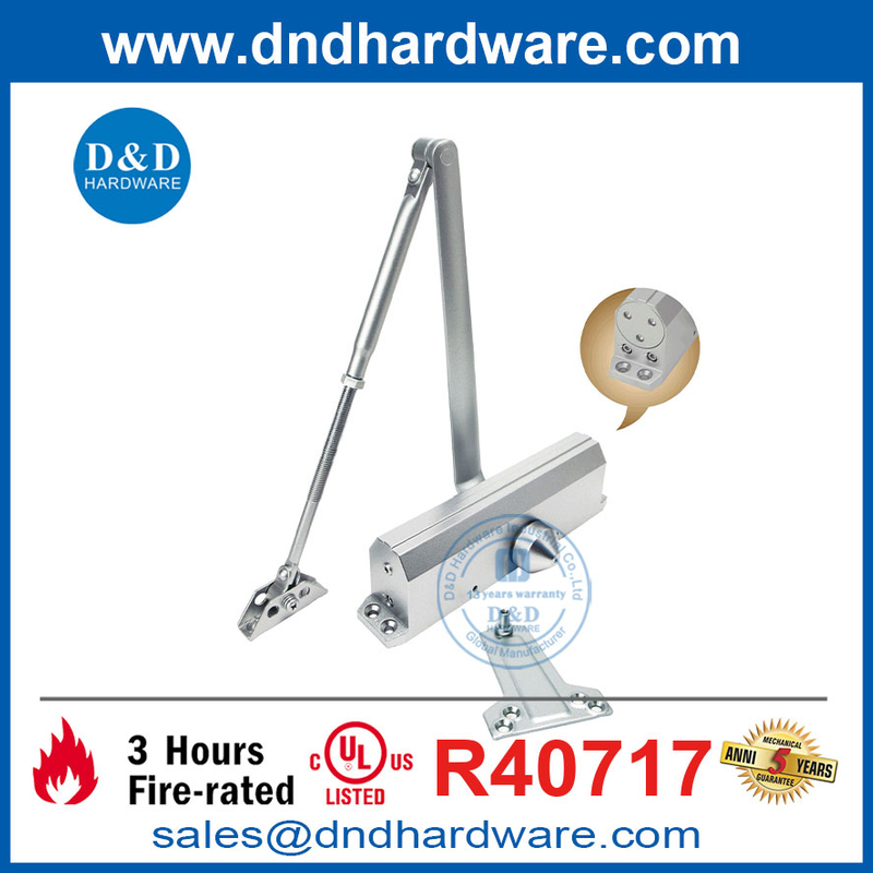 Casting Aluminum UL Fire BC Дверь ближе для пожилых людей и инвалидов-DDDC020BC