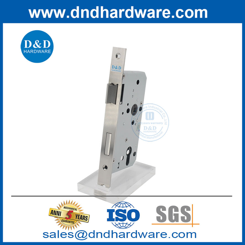 SUS304 High Security European Mortice Lock для аварийного побега дверь-DDML009-E 