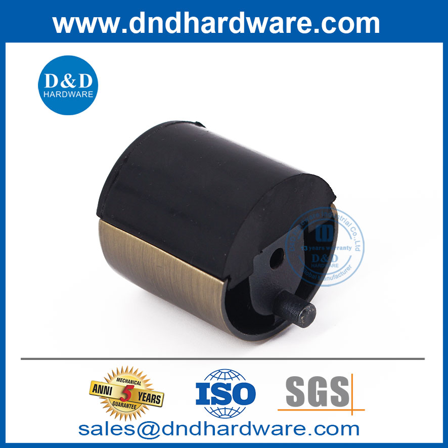 Антикварная латунная SS304 Новая дизайн резиновая дверь остановка DDDS012